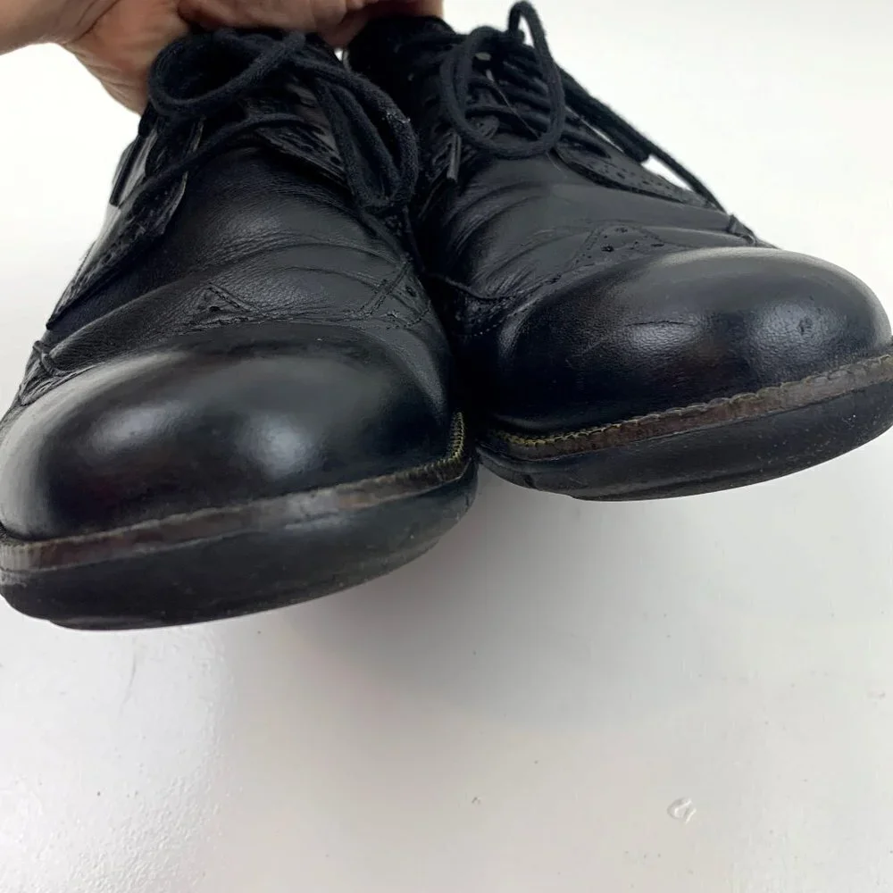 Cole Haan Grand OS Leather Wingtip Oxford Shoes 10
